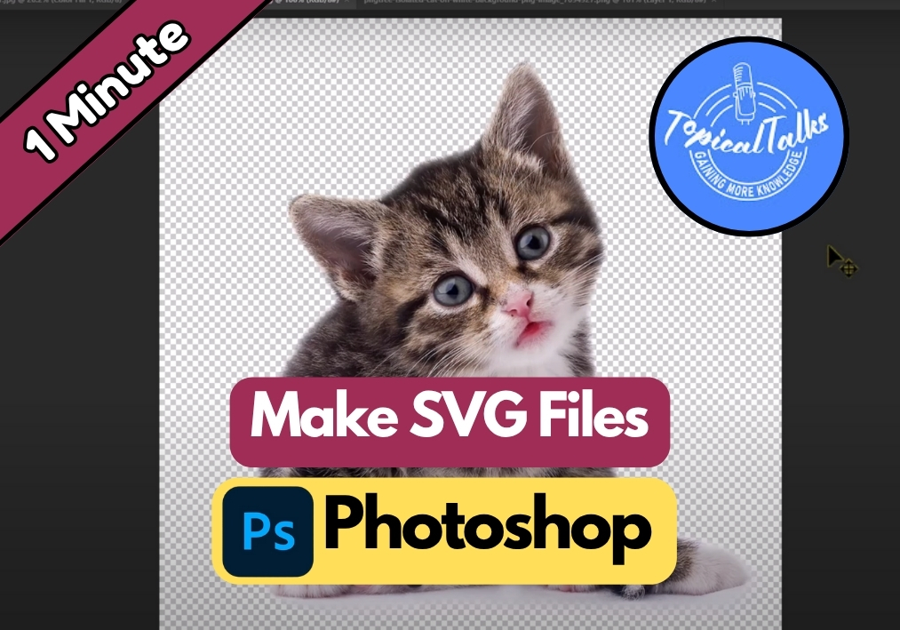 How to Make or Export SVG Files in Photoshop