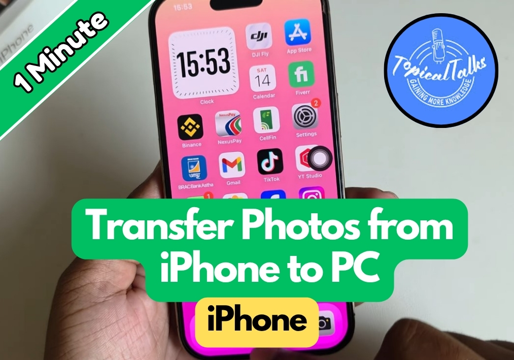 How to Transfer Photos iPhone to PC