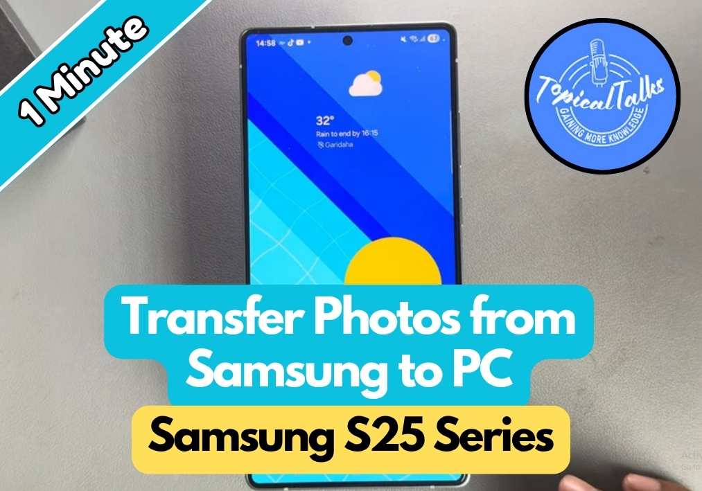 How to Transfer Photos Samsung to PC