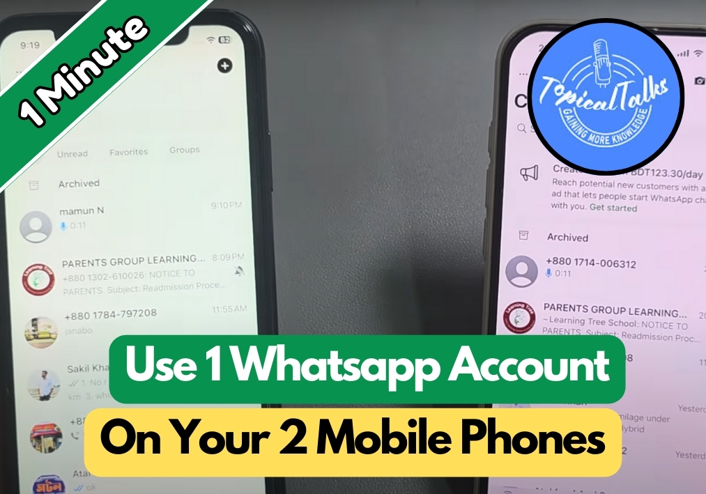 How To Use Same Whatsapp Account On Two Phones